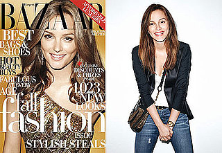 Photos and Quotes From Leighton Meester on Harper's Bazaar Denying Sex Tape Rumors