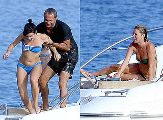 Photos of Kate Moss and Lily Allen on a Yacht in St. Tropez in Bikinis