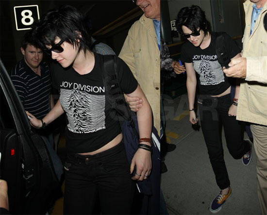 Photos of Kristen Stewart Arriving in Vancouver 