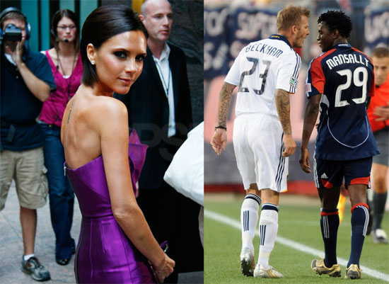 Photos of David and Victoria Beckham