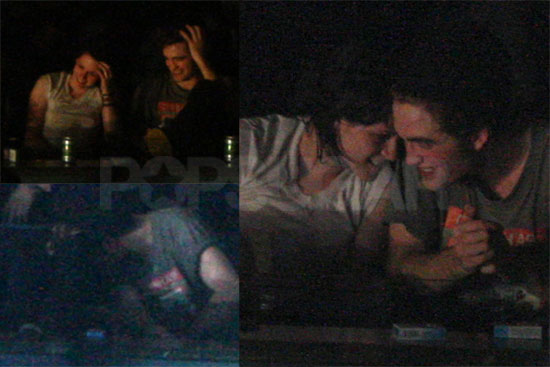 Photos of Robert Pattinson and Kristen Stewart at Kings of Leon Concert
