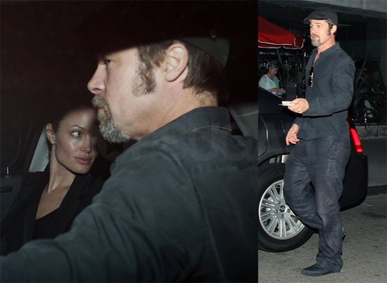 Photos of Brad Pitt and Angelina Jolie in LA 