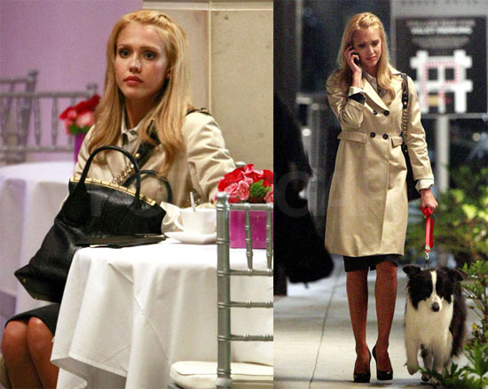 Photos of Jessica Alba on Set of Valentine's Day 