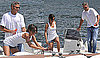 Photos of George Clooney and Elisabetta Canalis in Lake Como