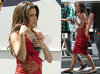 Photos of Eva Longoria on the Set of Desperate Housewives