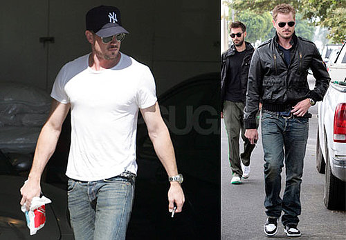 Photos of Eric Dane Out to Breakfast After Naked Tape Scandal