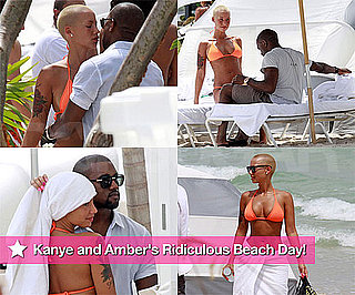 Photos of Kanye West and Bikini-Clad Model Girlfriend in Miami