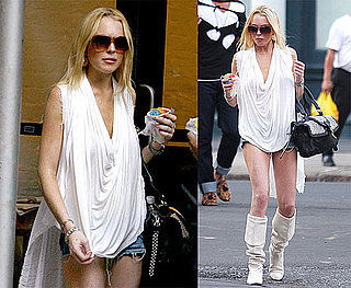 Photos of Lindsay Lohan in NYC After Calling the Cops Over Her Lost Cell Phone