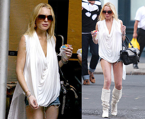 Photos of Lindsay Lohan in NYC After Calling the Cops Over Her Lost Cell Phone