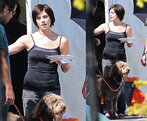 Photos of Ashley Greene Filming on the Eclipse Set in Vancouver