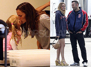 Photos of Ben Affleck And Blake Lively Looking Cozy on The Set of The Town