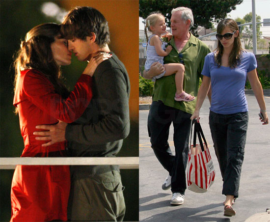 Photos of Jennifer Garner in LA and On Set 