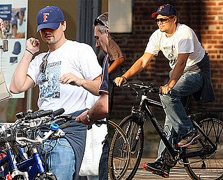 Photos of Leonardo DiCaprio Riding His Bike in NYC