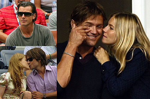 Photos of Nicole Kidman, Keith Urban, Gavin Rossdale, Sienna Miller, Anna Wintour, And George Barker at the US Open 2009-09-08 11:30:00