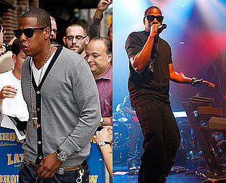 Photos and Video of Jay-Z at the Late Show and Performing at Blender Theater