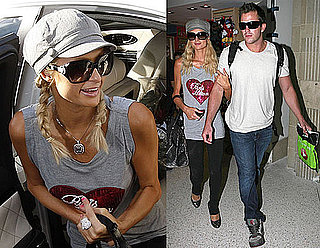 Photos of Paris Hilton, Doug Reinhardt in Frankfurt, Germany