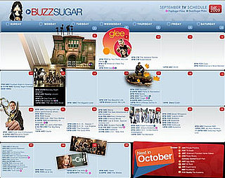 Sugar Shout Out: Buzz's Fall TV Calendar Is Back!