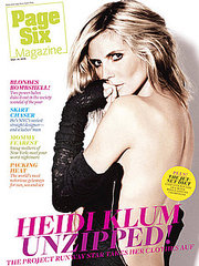 Photos of Heidi Klum on the Cover of Page Six Magazine Photos of Heidi Klum on the Cover of Page Six Magazine