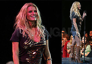 Photos of Jessica Simpson Performing in Daisy Dukes in Wisconsin