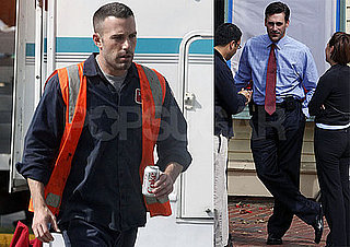 Photos of Jon Hamm, Ben Affleck, And Rebecca Hall Filming The Town in Boston