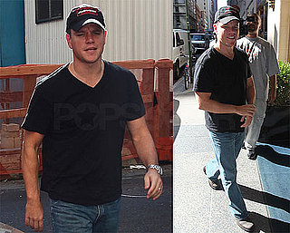 Photos of Matt Damon in NYC