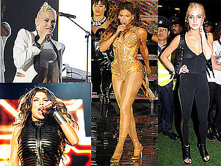 Photos of Lindsay Lohan, Beyonce Knowles, Fergie, Tony Kanal, Gwen Stefani, Tom Dumont, Adrian Young at the F1 in Singapore
