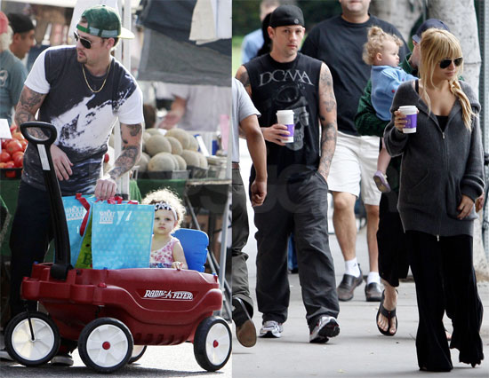 Photos of Nicole Richie, Harlow and Joel Madden