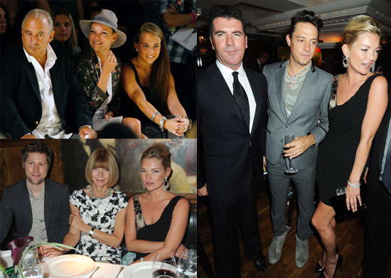 Photos of Kate Moss, Jamie Hince, Naomi Campbell, Simon Cowell, And Philip Green at London 2010 Spring Fashion Week Photos of Kate Moss, Jamie Hince, Naomi Campbell, Simon Cowell, And Philip Green at London 2010 Spring Fashion Week