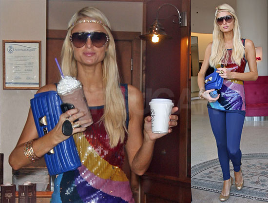 Photos of Paris Hilton Shopping in LA Photos of Paris Hilton Shopping in LA