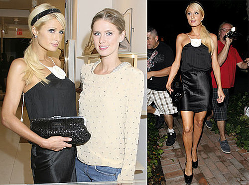 Photos of Paris Hilton, Nicky Hilton, and Kathy Hilton at a Charity Party for the Step Up Women's Network