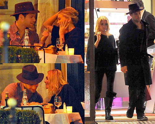 Photos of Ashley Olsen and Justin Bartha In Paris