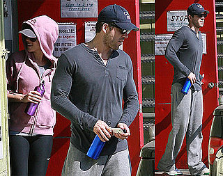 Photos of Scarlett Johansson and Ryan Reynolds at the Gym in LA