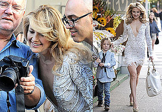 Photos of Kate Hudson In Sexy White Dress With Ryder at Photo Shoot in NYC