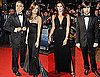 Photos of George Cooney and Elisabetta Canalis On Red Carpet in London at BFI Film Festival Opening Night 2009-10-14 11:33:59