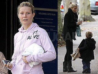 Photos of Gwyneth Paltrow And Moses Martin Heading to School in London