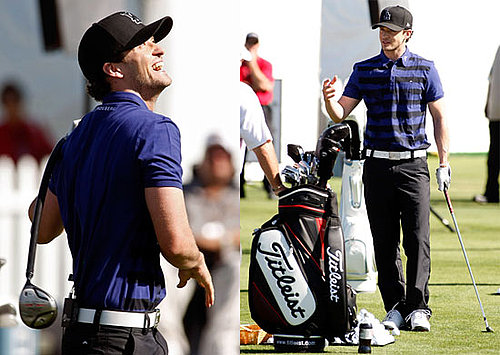 Photos of Justin Timberlake Golfing at His Annual Charity Golf Tournament 2009-10-13 05:00:00