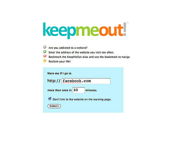 Stay Offline with KeepMeOut