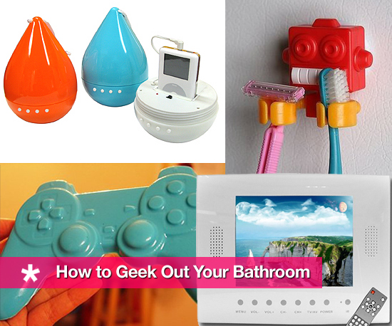 Geeky Accessories For the Bathroom