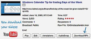 Daily Tech: Download Your YouTube Vids For Watching Later