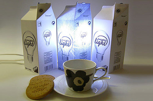 Milk Carton Long Life Lamps
