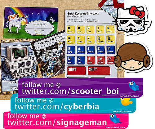 Geeky Stickers Roundup