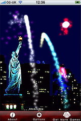 Free Fireworks iPhone App For the Fourth of July Free Fireworks iPhone App For the Fourth of July