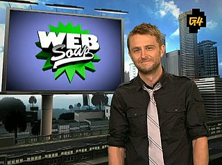 Chris Hardwick Hosts Viral Video Roundup Show Web Soup on G4 Network