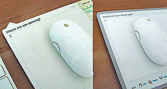 Twitter and Facebook Mousepads Keep You Networking 24/7