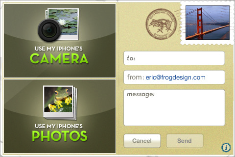 Postcard Express iPhone App Sends Digital Postcards