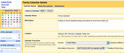 Geek Tip: Use a Shared Google Calendar to Plan Family Events