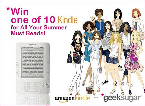 Guess the Sugar Girls' Summer Reading Picks to Win a Kindle! 