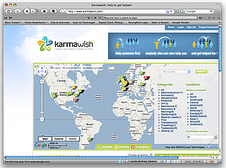 Website of the Day: Karmawish 