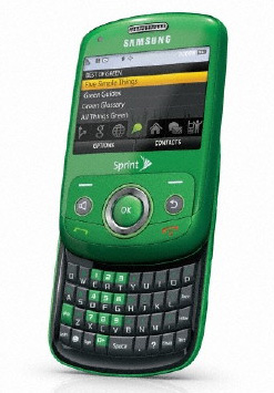 Samsung Debuts Its Green Cell Phone — the Reclaim