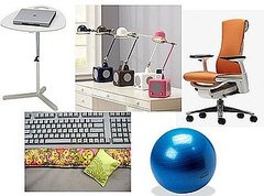 Make Your Home Office Ergonomically Correct With a Few Simple Supplies